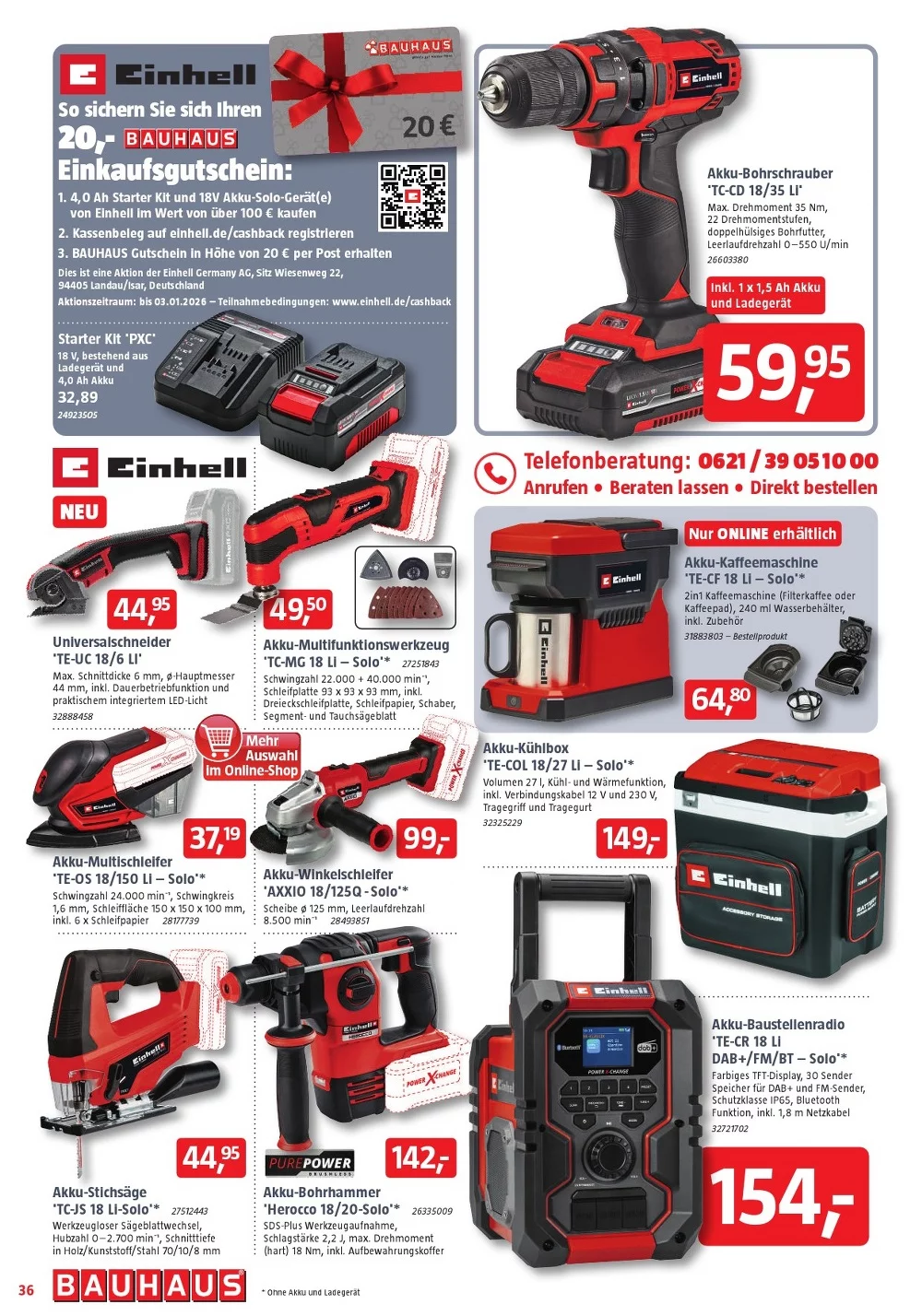 BAUHAUS prospekt dezember 36