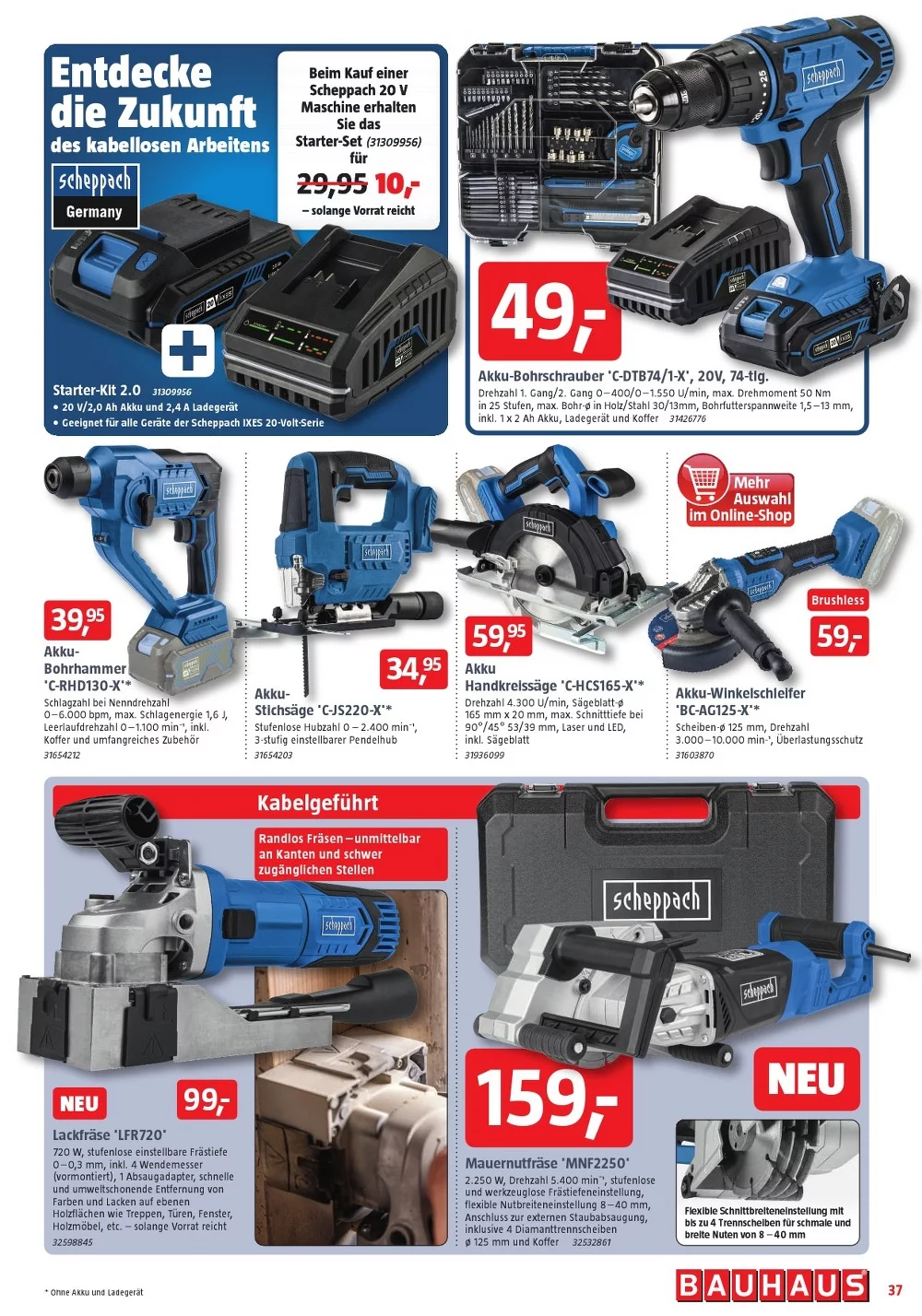 BAUHAUS prospekt dezember 37