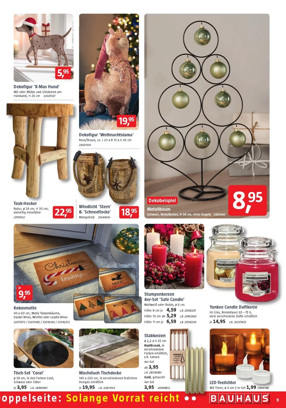 BAUHAUS prospekt dezember 9