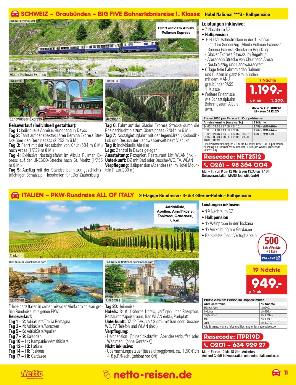 Netto Reisemagazin 11