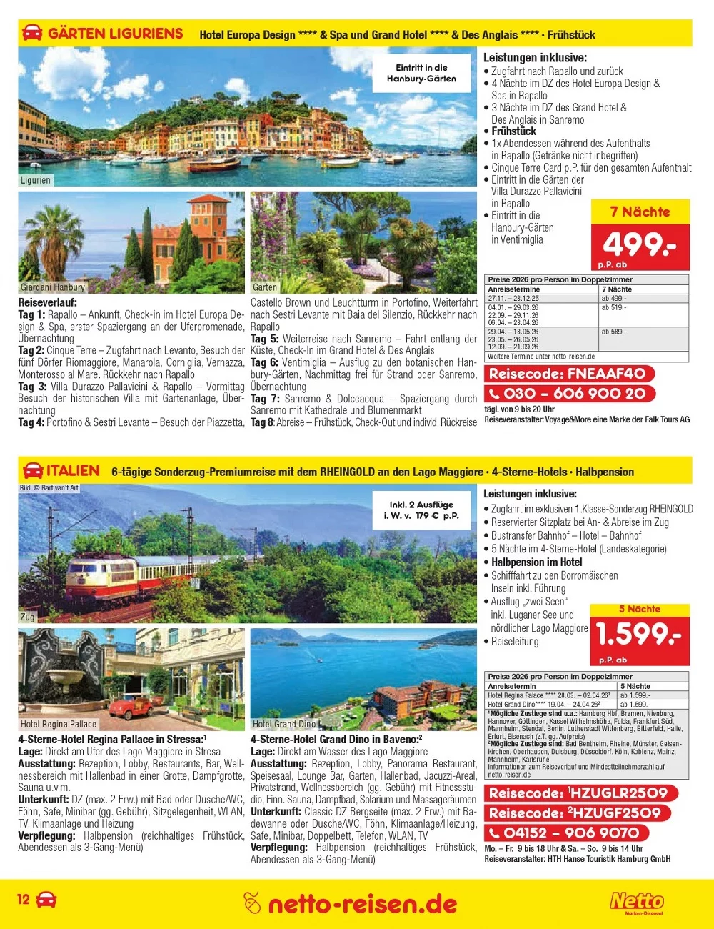 Netto Reisemagazin 12