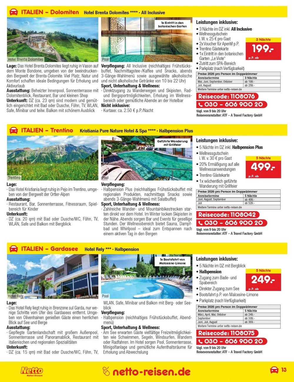 Netto Reisemagazin 13