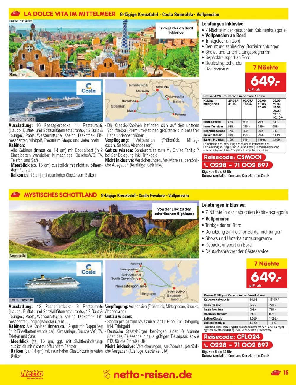 Netto Reisemagazin 15