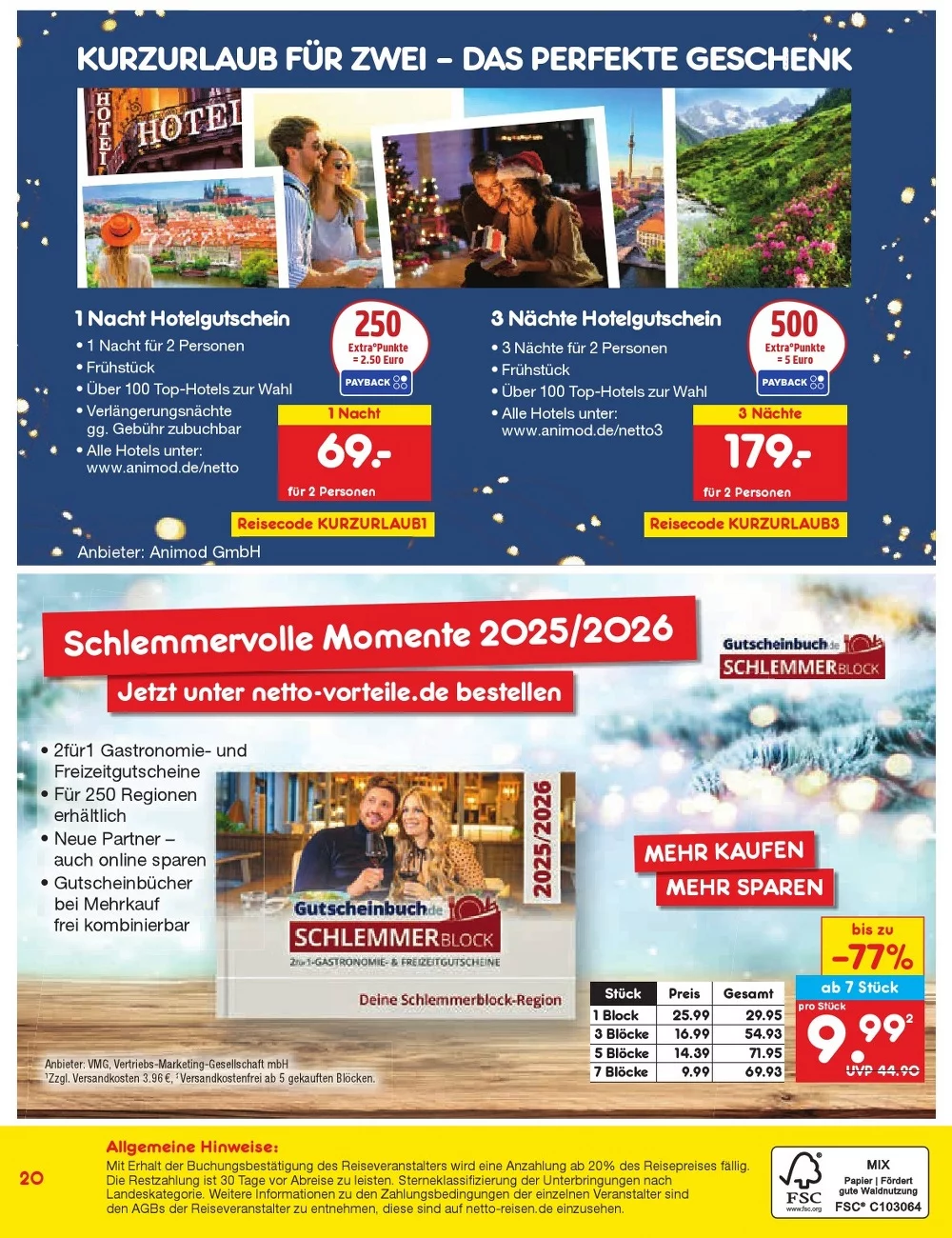 Netto Reisemagazin 20