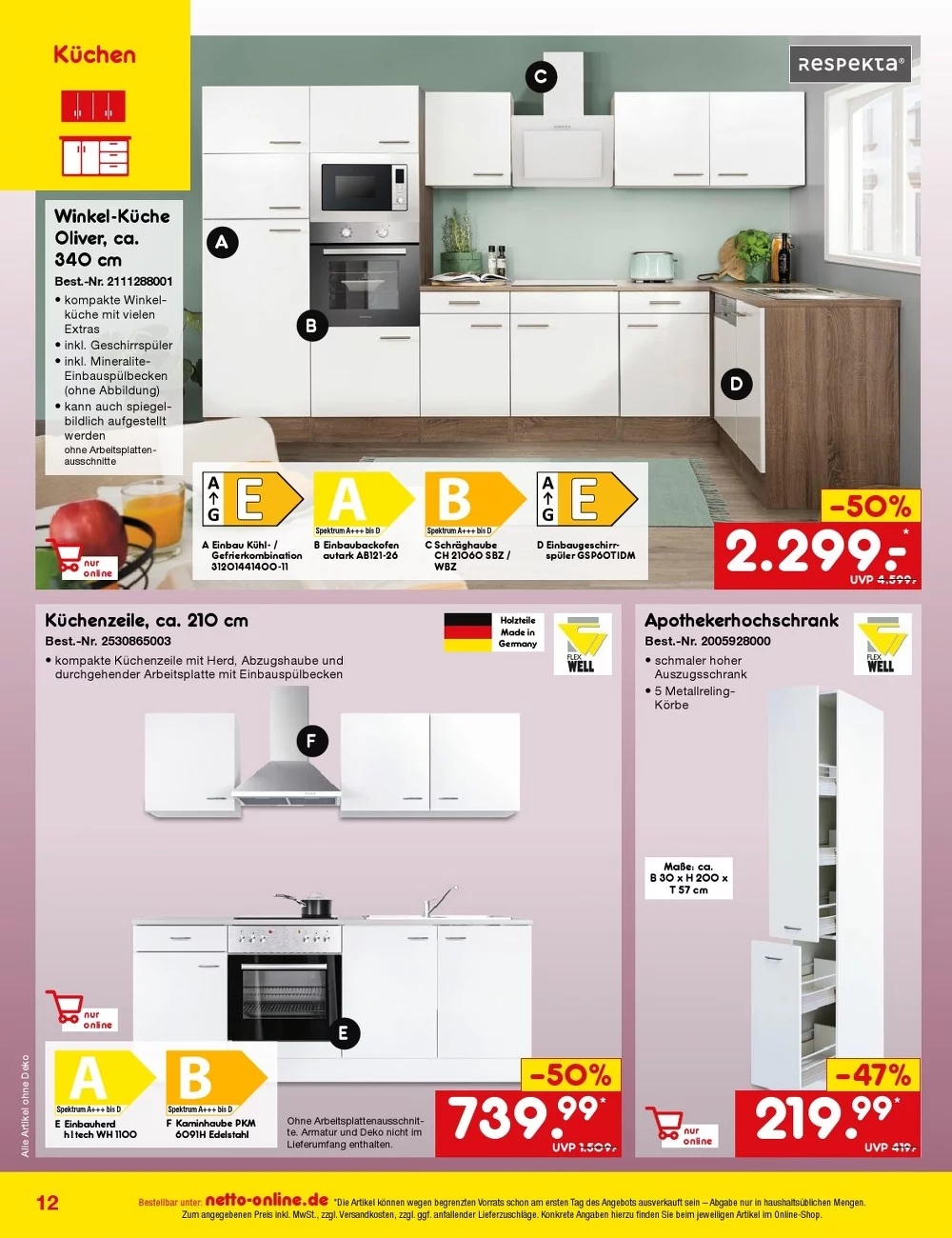 Netto marken prospekt Bestellmagazin November 12