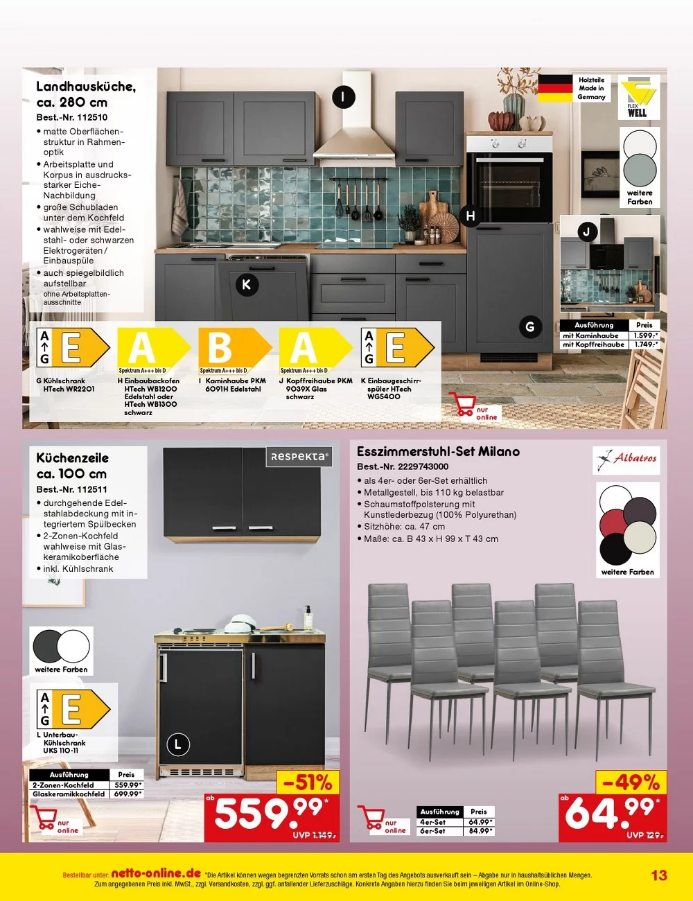 Netto marken prospekt Bestellmagazin November 13