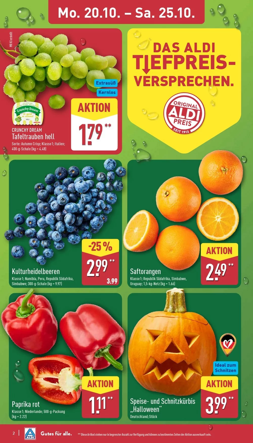 aldi nord prospekt oktober 20 25 2