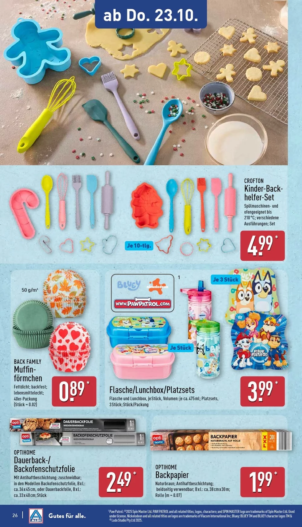 aldi nord prospekt oktober 20 25 26