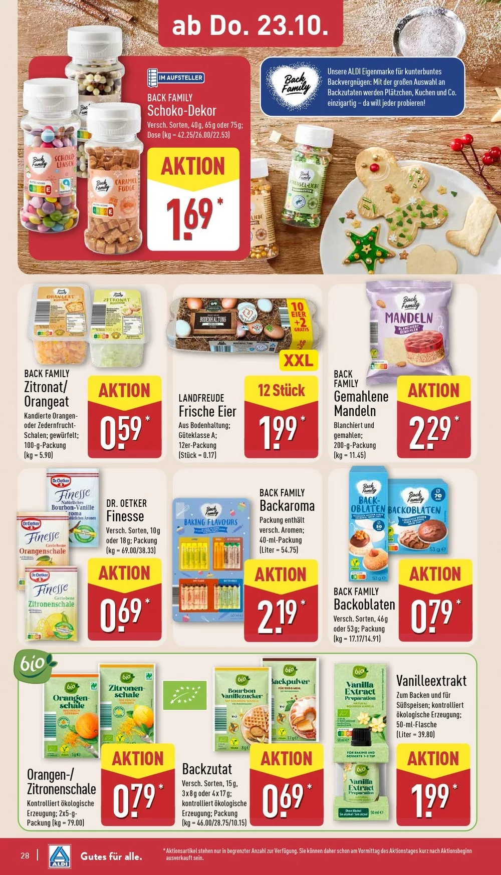 aldi nord prospekt oktober 20 25 28