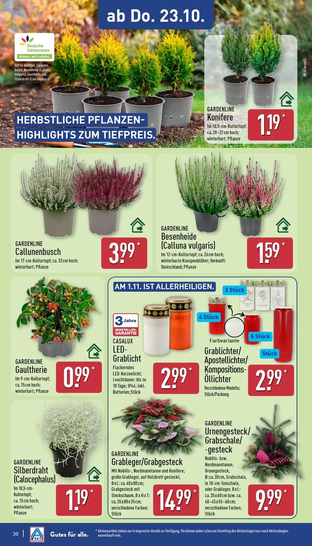 aldi nord prospekt oktober 20 25 30