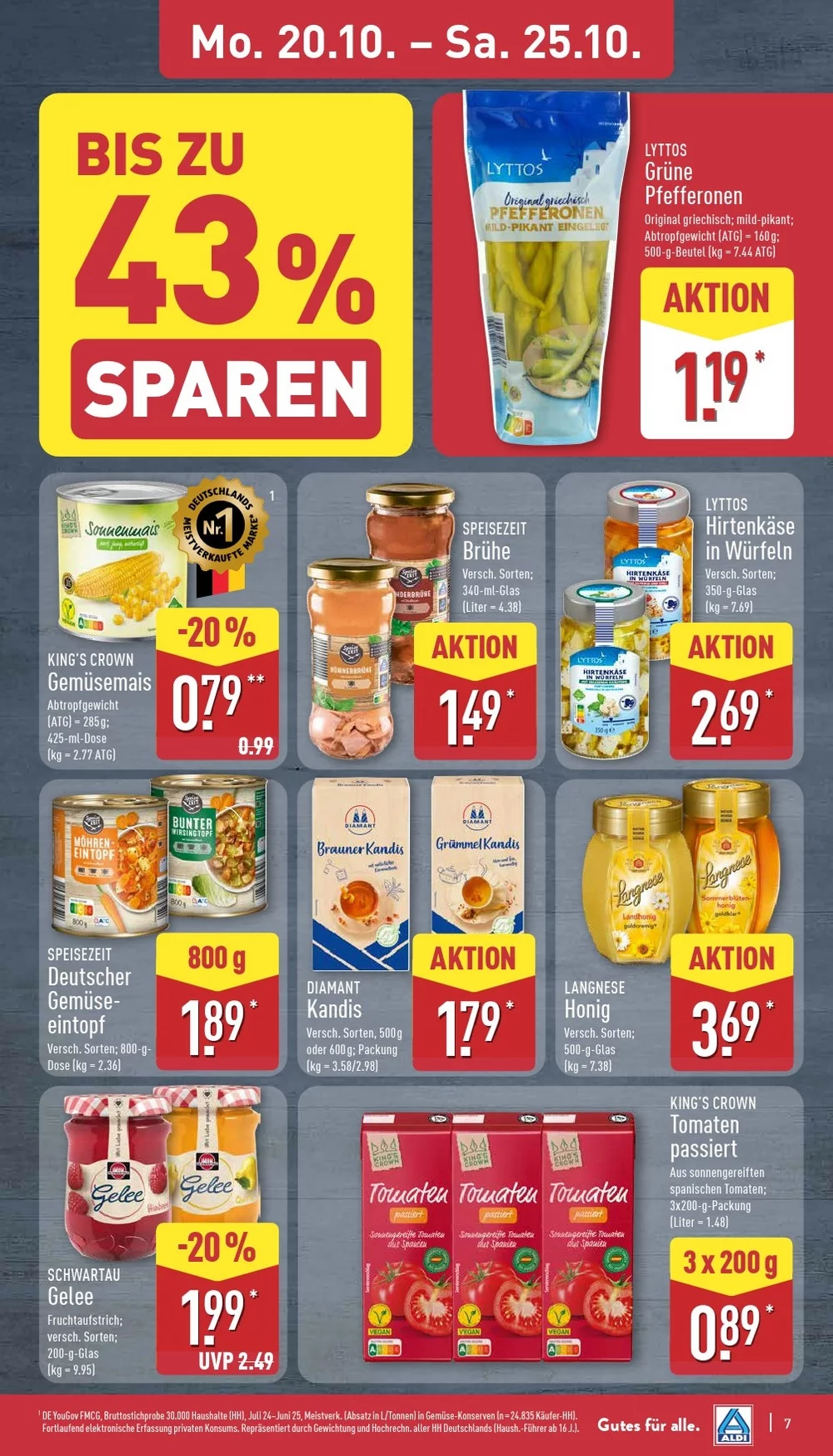 aldi nord prospekt oktober 20 25 7
