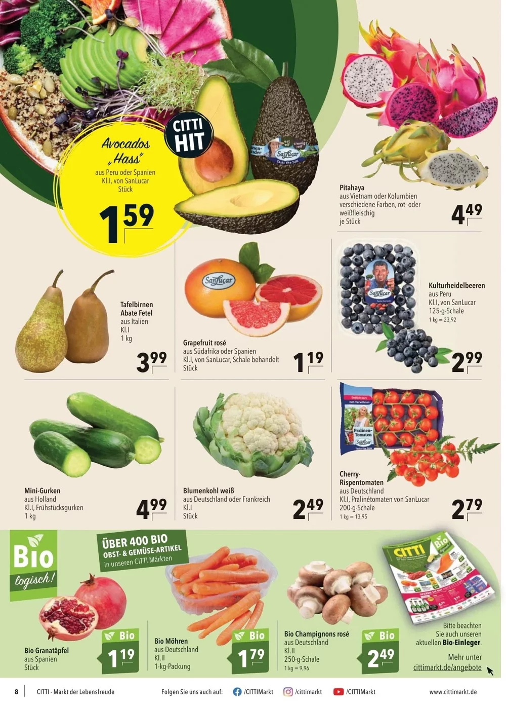 citti markt prospekt oktober 15 21 8