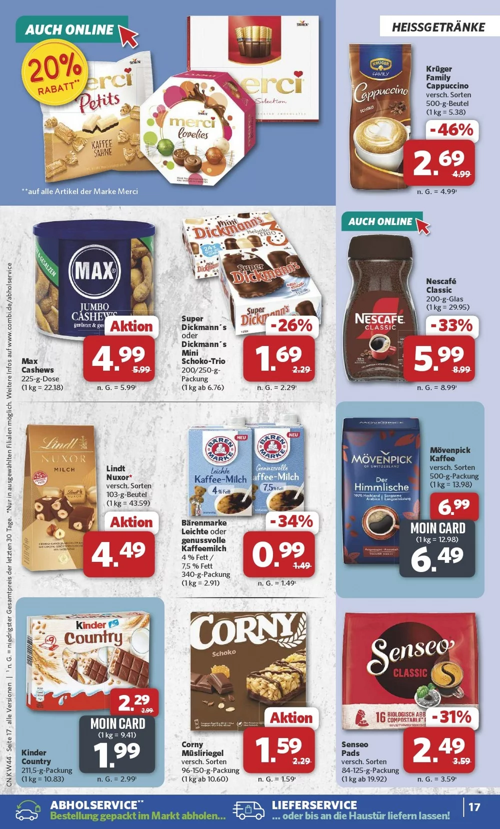 combi prospekt oktober 27 november 1 18