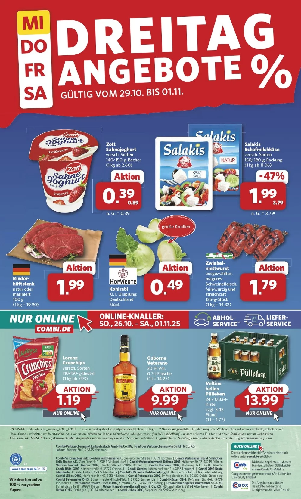 combi prospekt oktober 27 november 1 26