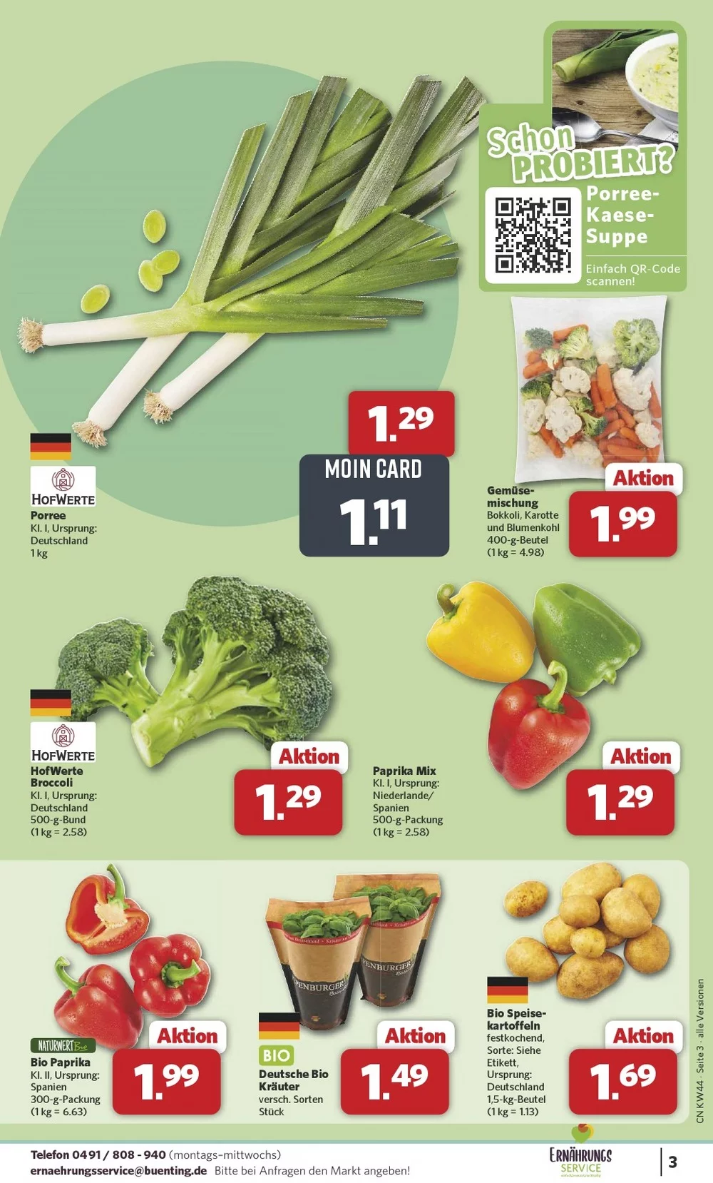 combi prospekt oktober 27 november 1 3