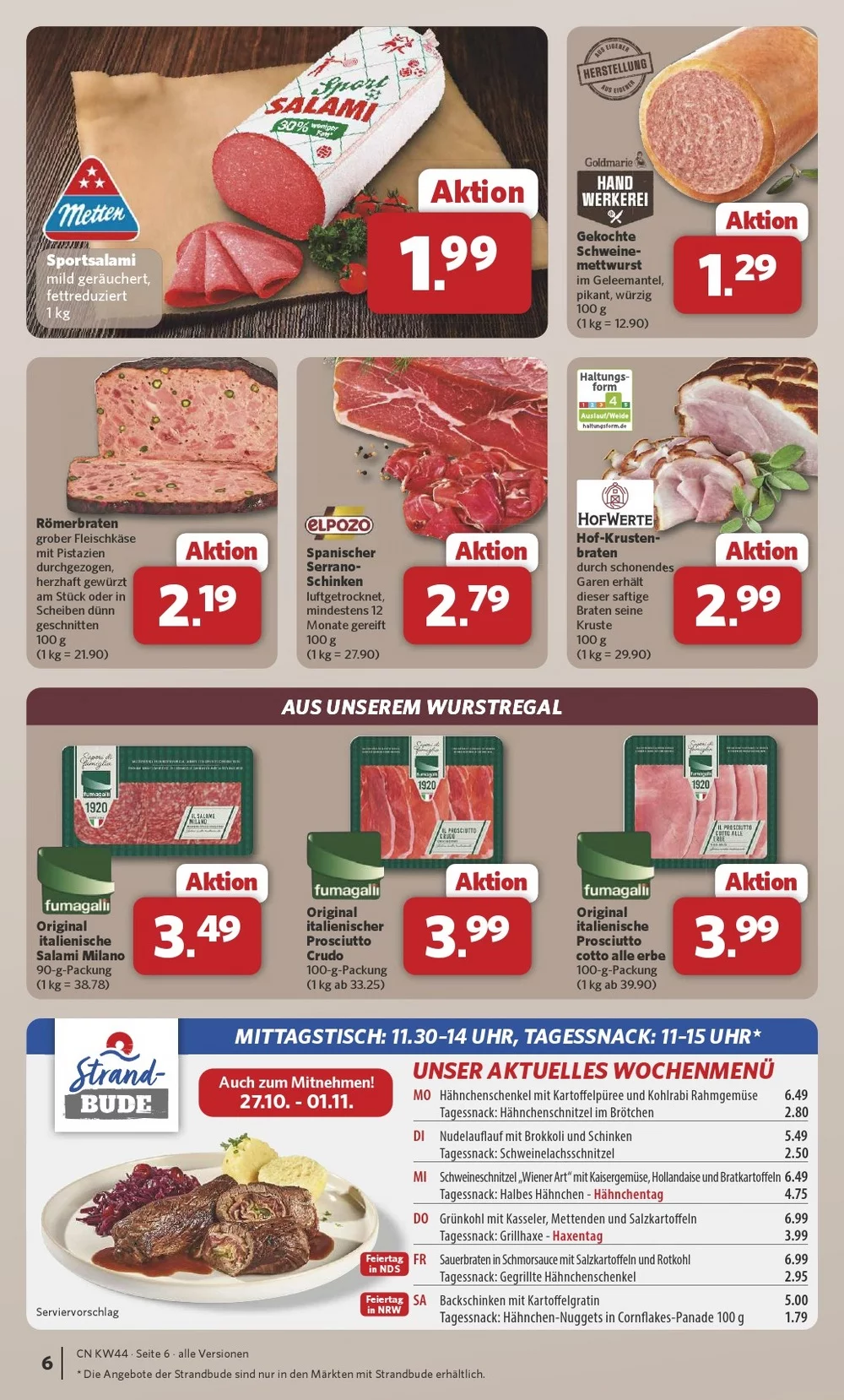 combi prospekt oktober 27 november 1 6