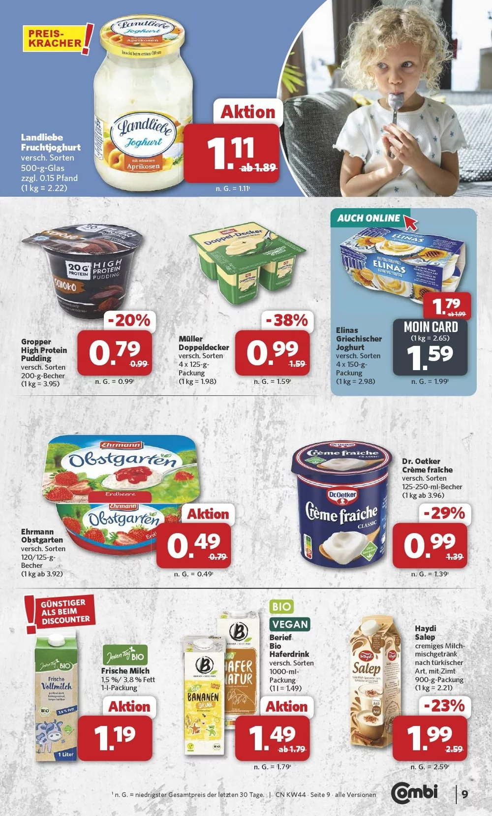 combi prospekt oktober 27 november 1 9