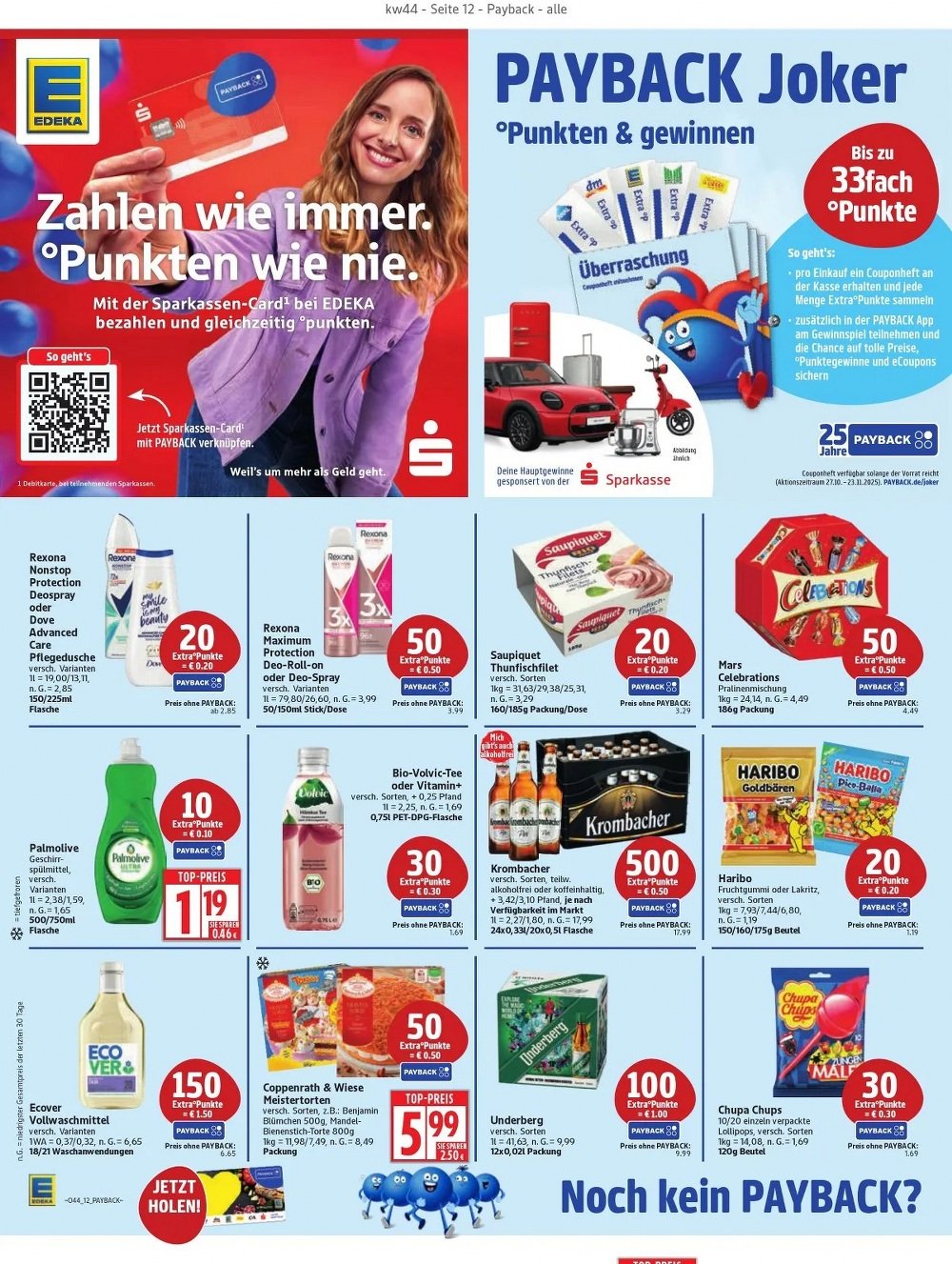 edeka prospekt oktober 27 november 1 12