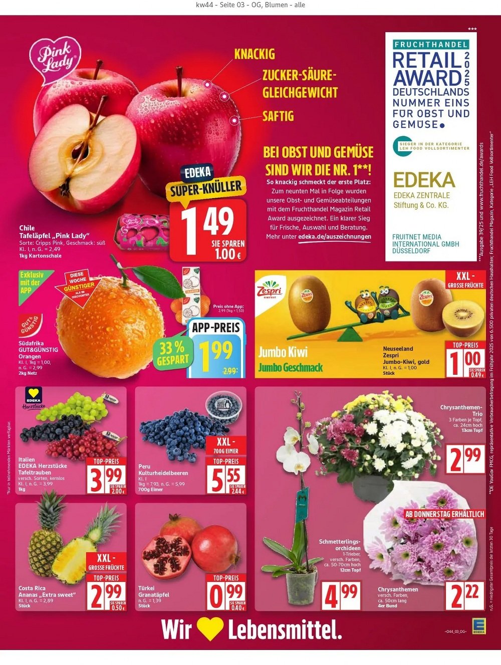 edeka prospekt oktober 27 november 1 3