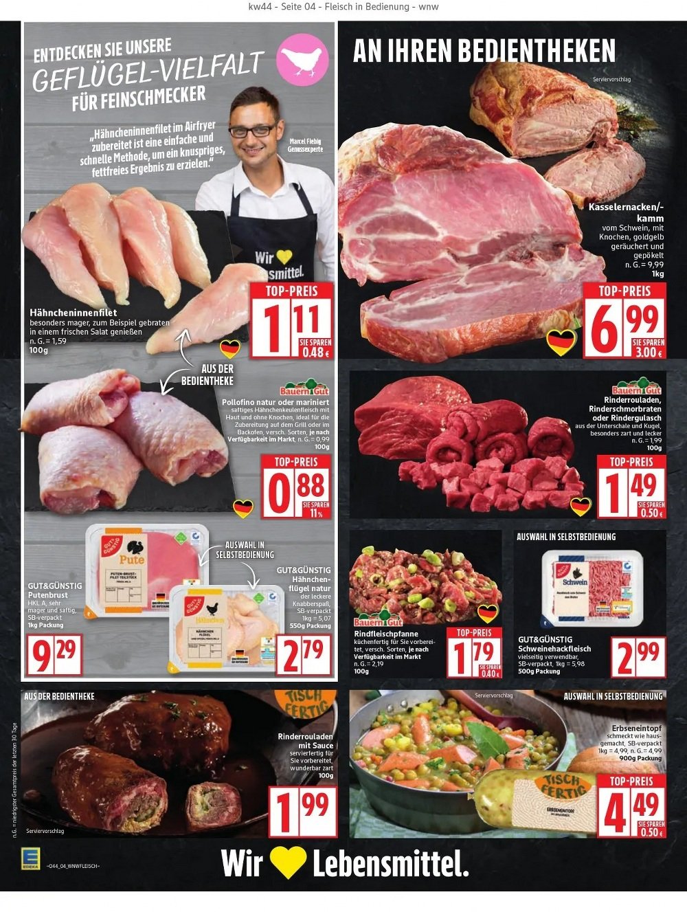 edeka prospekt oktober 27 november 1 4