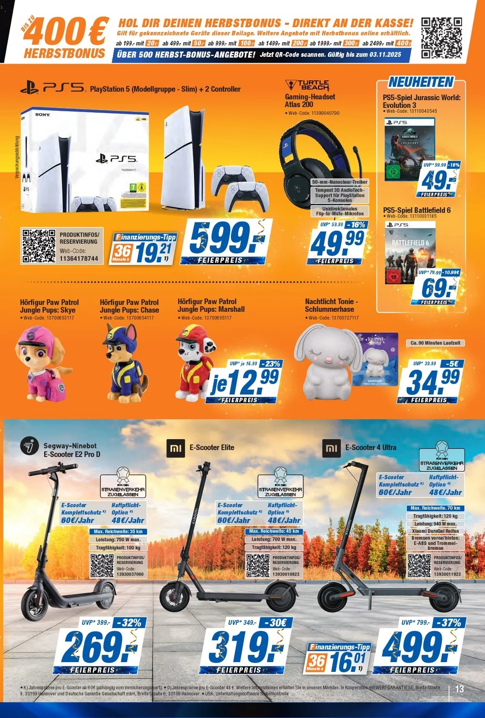 expert bening prospekt oktober 25 31 13