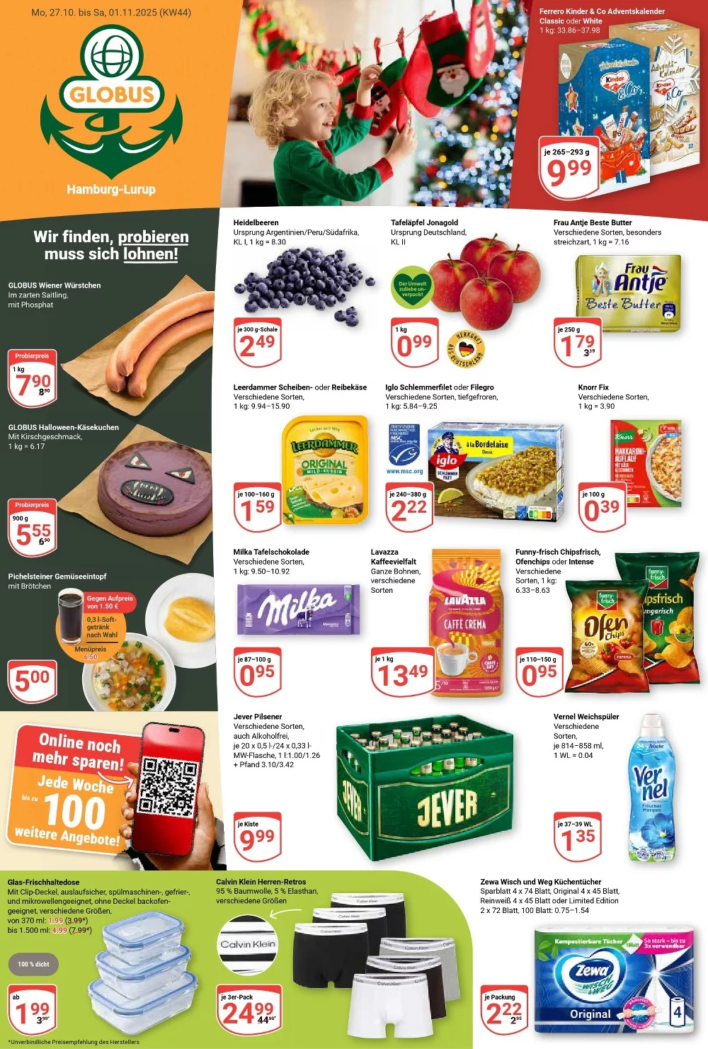 globus prospekt oktober 27 november 1 3