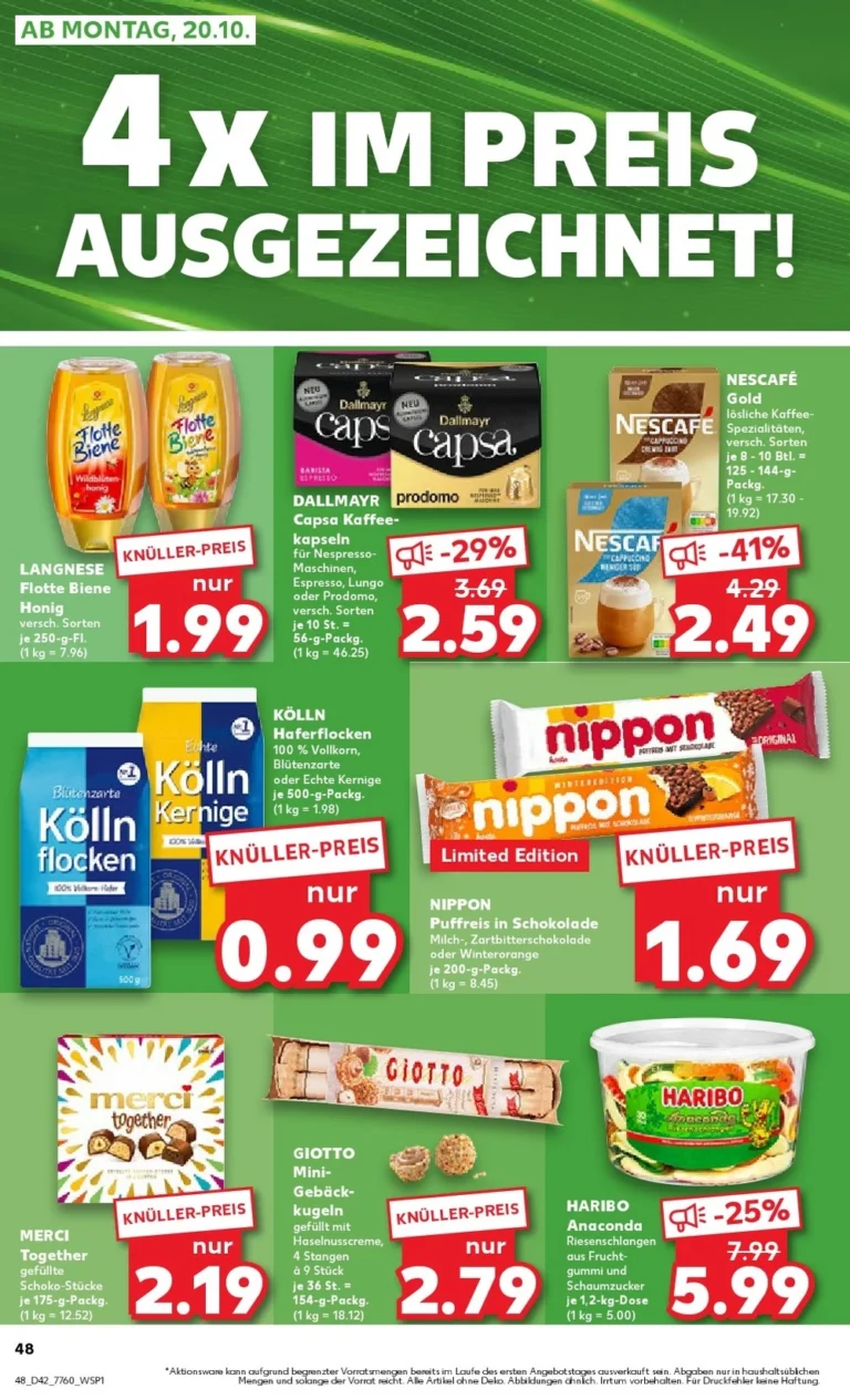 kaufland prospekt oktober 16 22 48