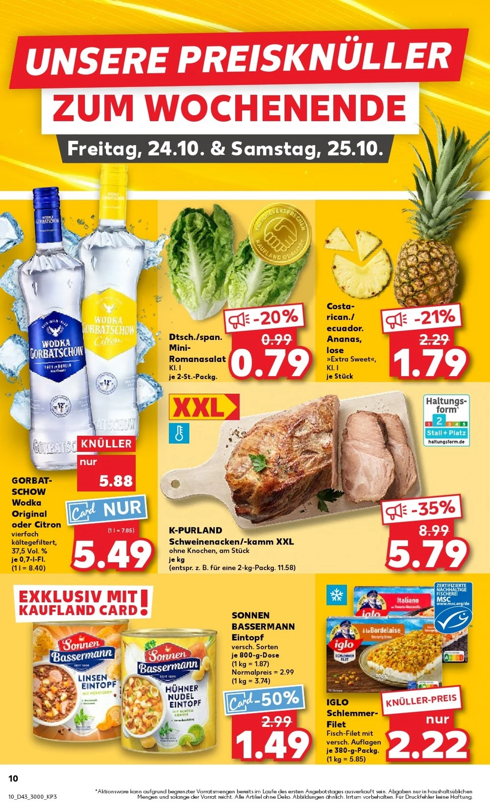 kaufland prospekt oktober 23 29 10