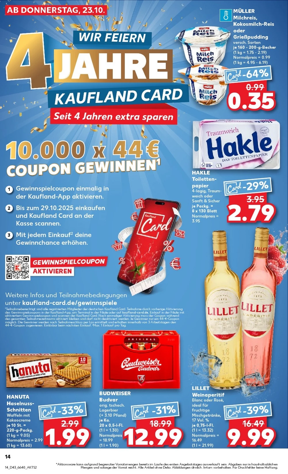 kaufland prospekt oktober 23 29 14