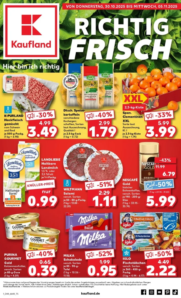 kaufland prospekt kw-44