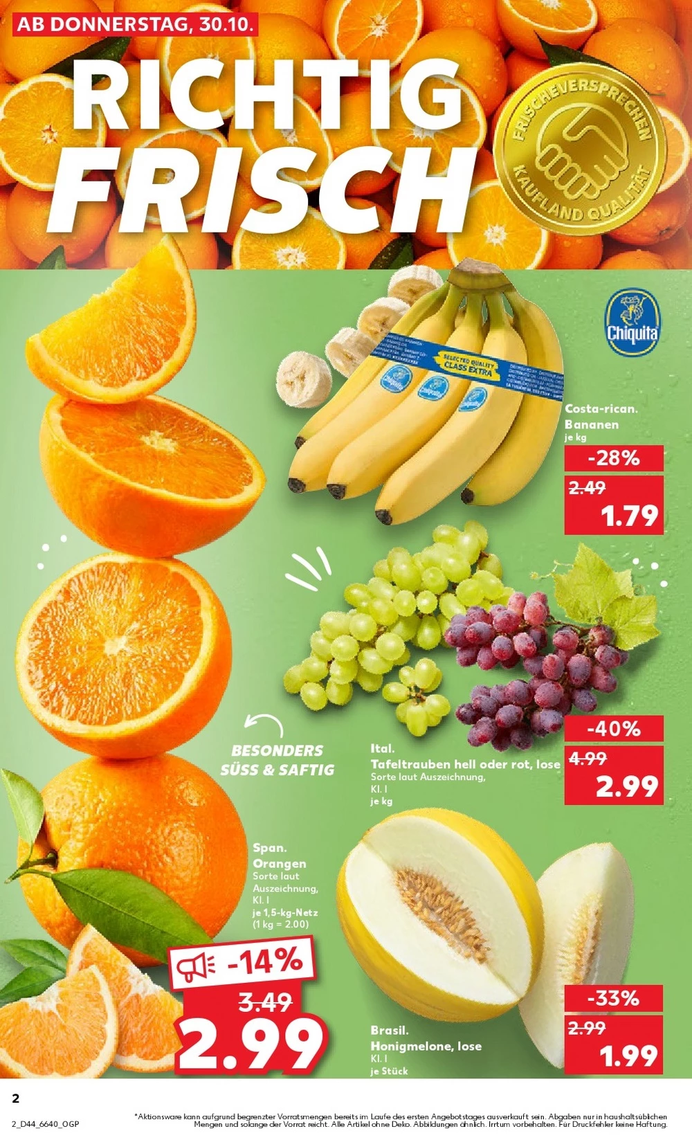Kaufland Prospekt Neu ab 30.10.2025 nächste Woche Blättern 2 kaufland prospekt oktober 30 november 5 2
