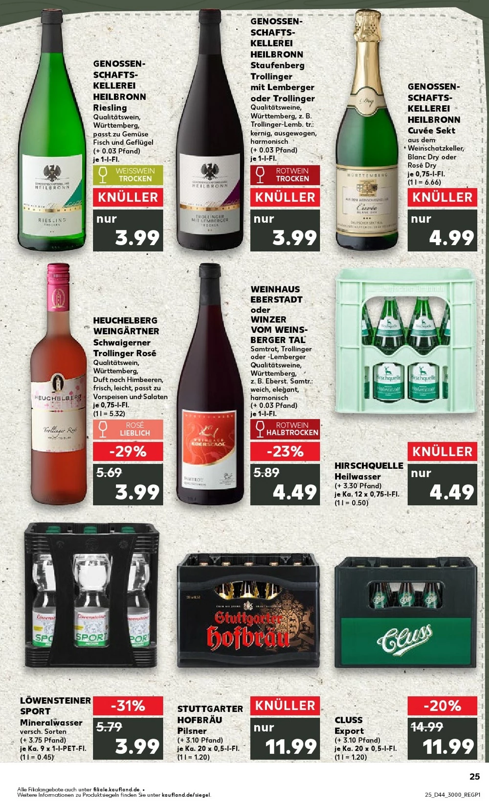 kaufland prospekt oktober 30 november 5 25