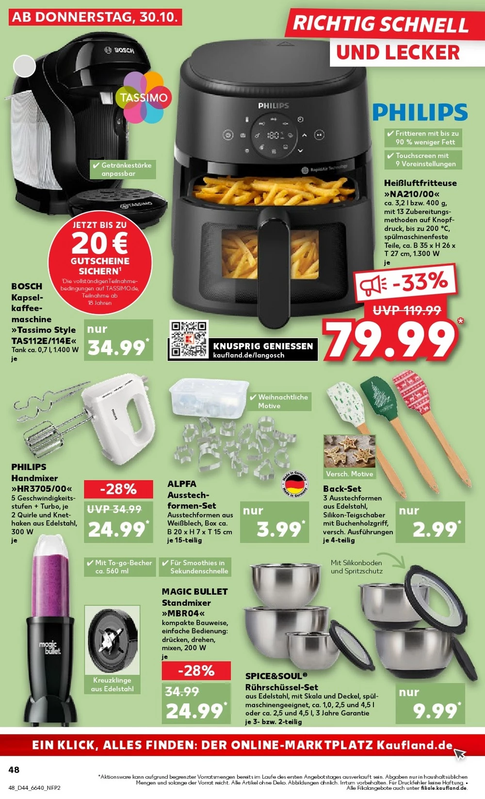 kaufland prospekt oktober 30 november 5 48