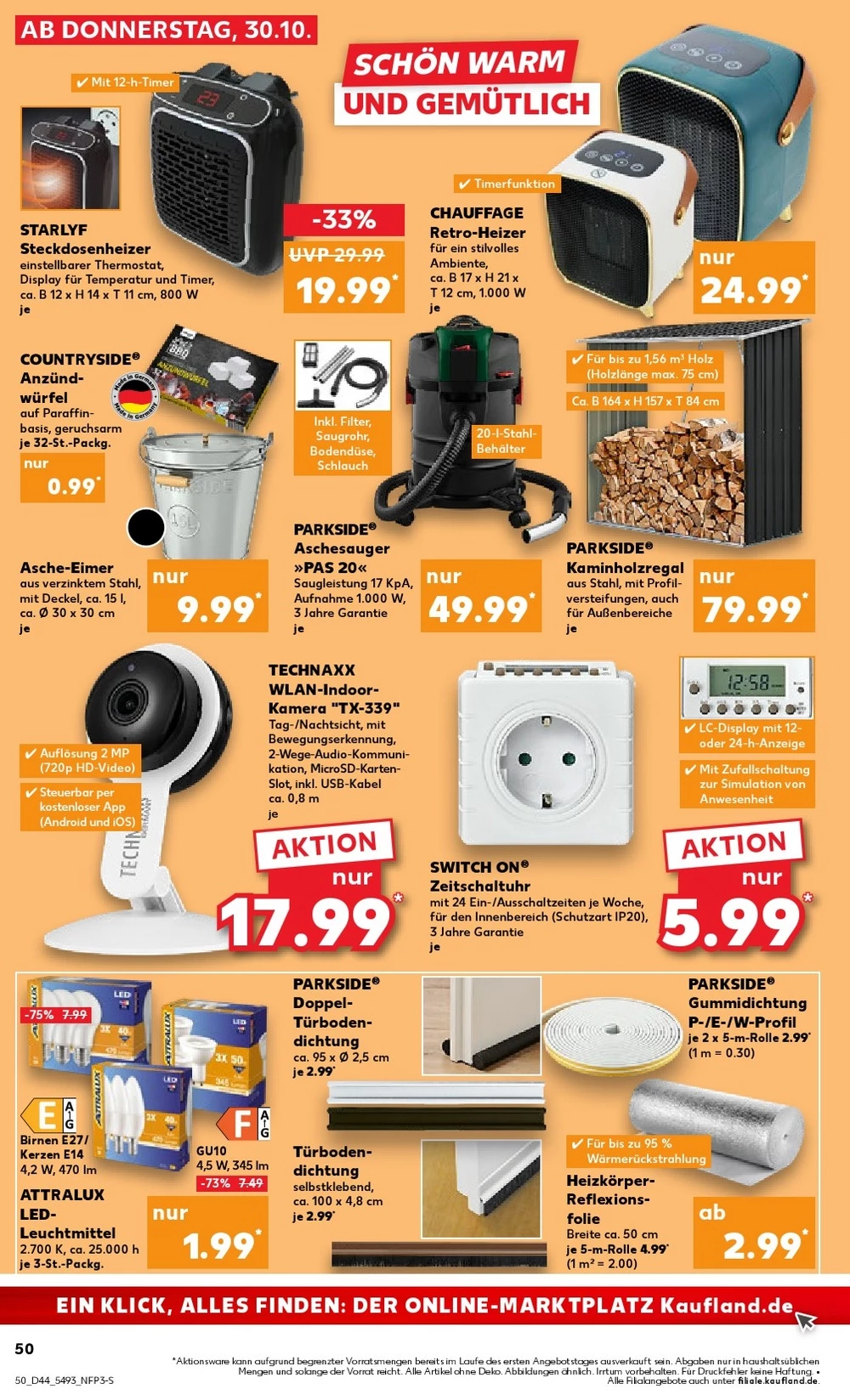 kaufland prospekt oktober 30 november 5 50