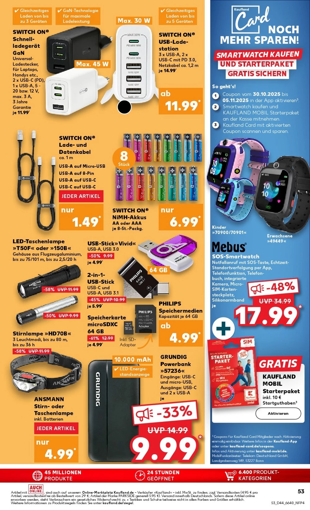 kaufland prospekt oktober 30 november 5 53