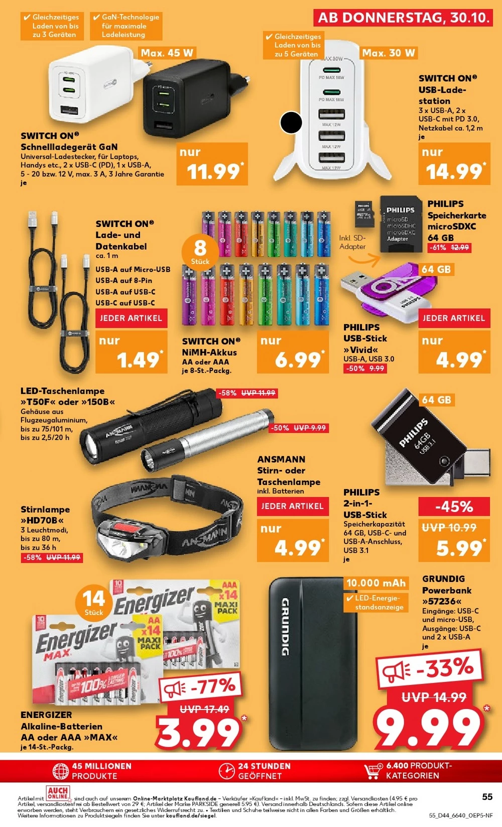 kaufland prospekt oktober 30 november 5 55