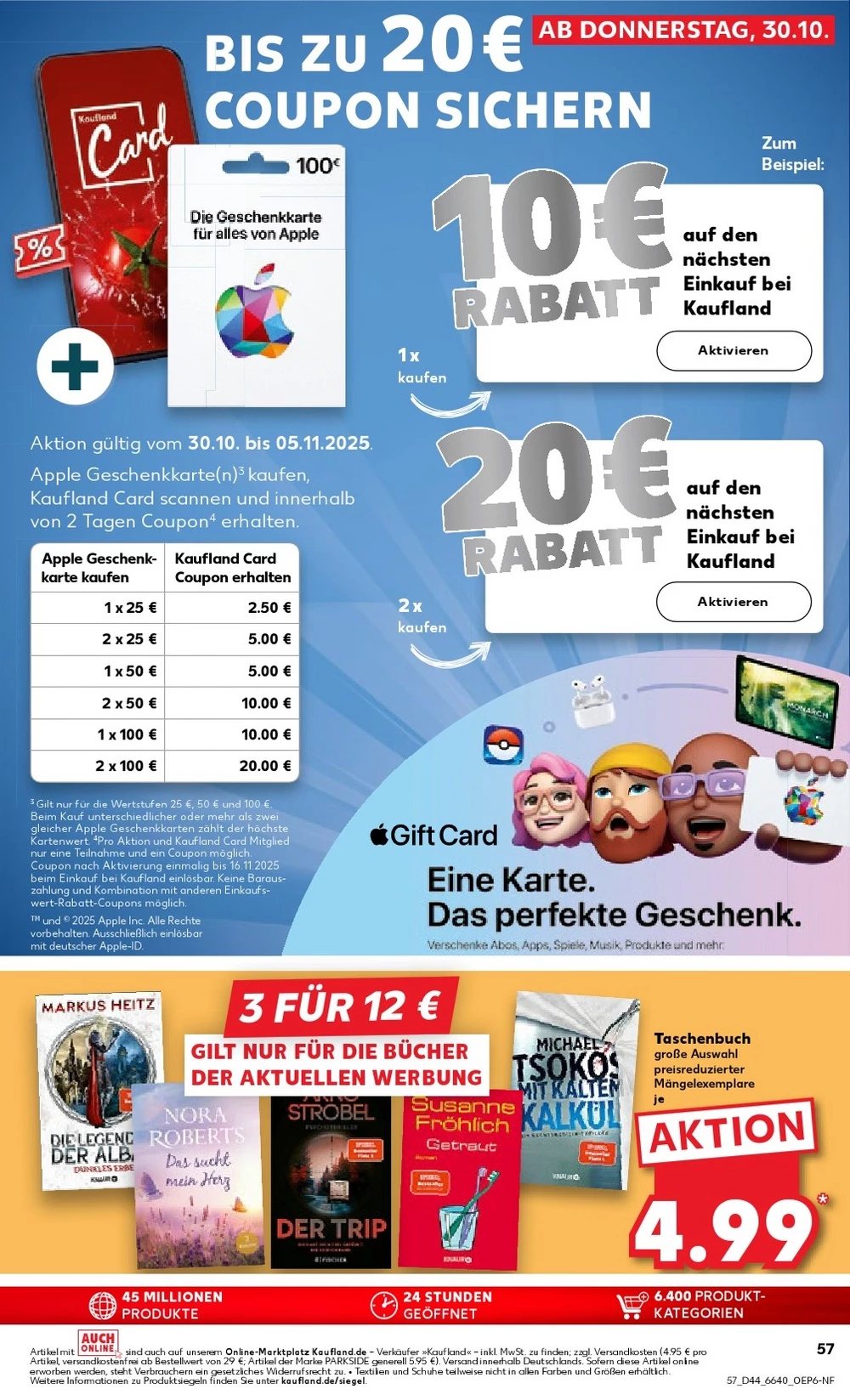 kaufland prospekt oktober 30 november 5 57
