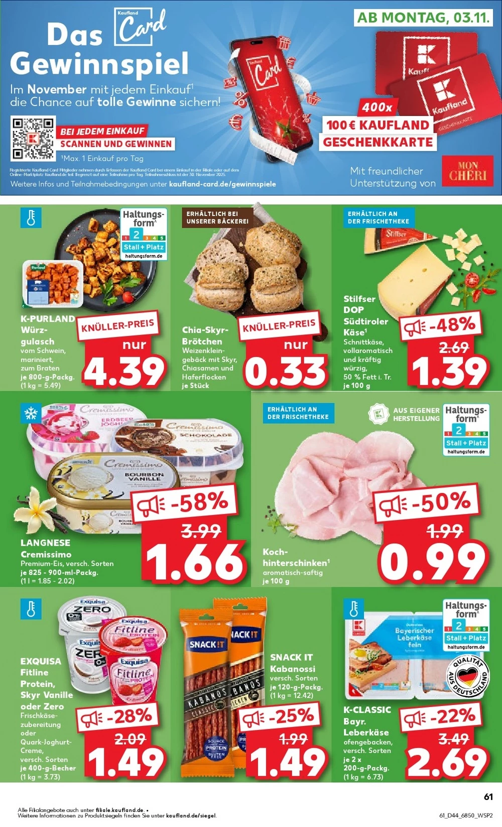 kaufland prospekt oktober 30 november 5 61