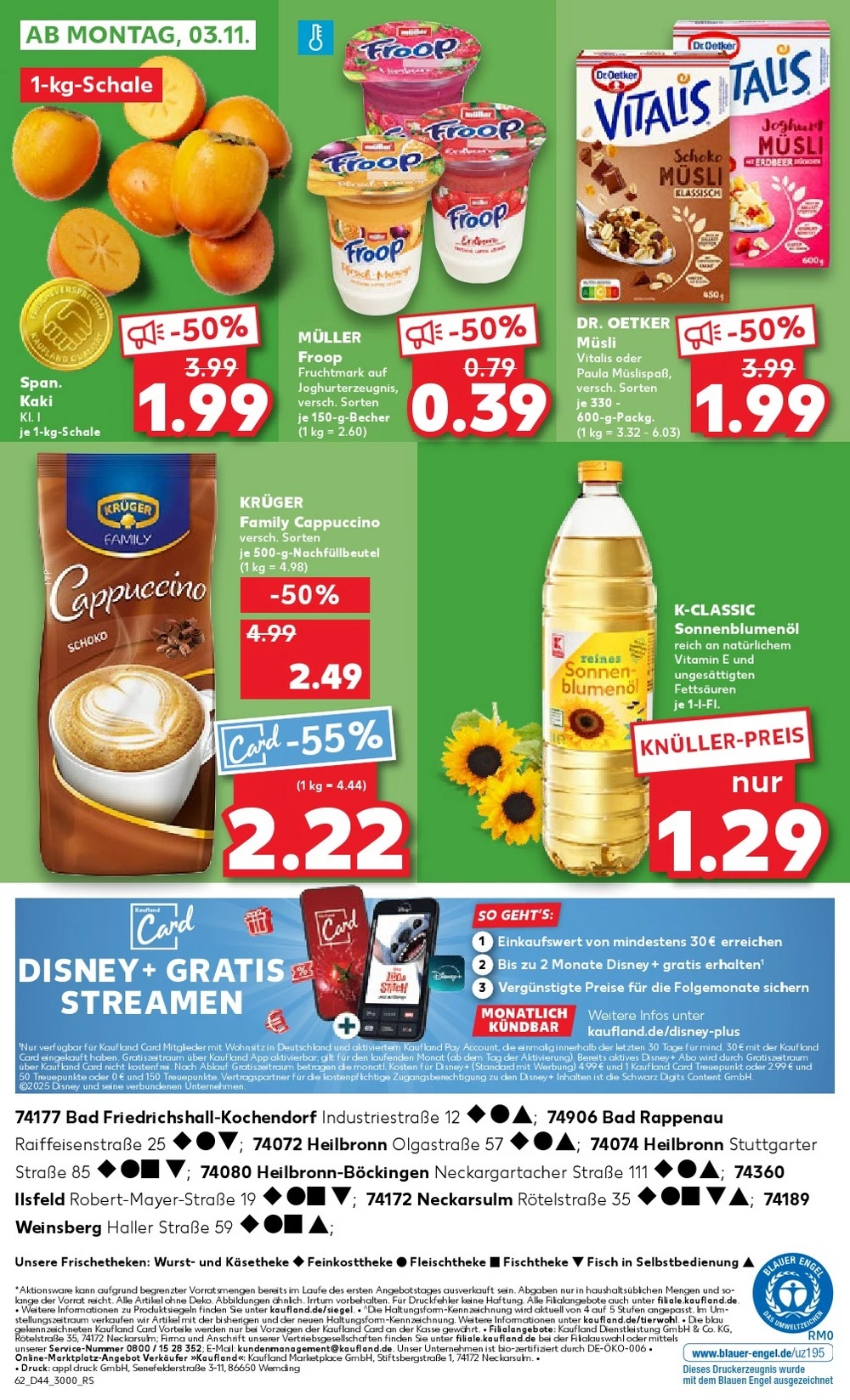 kaufland prospekt oktober 30 november 5 62