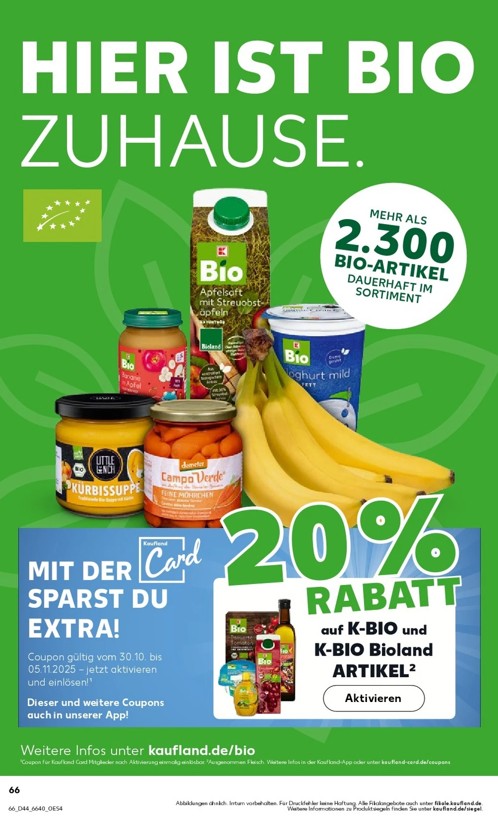 kaufland prospekt oktober 30 november 5 66