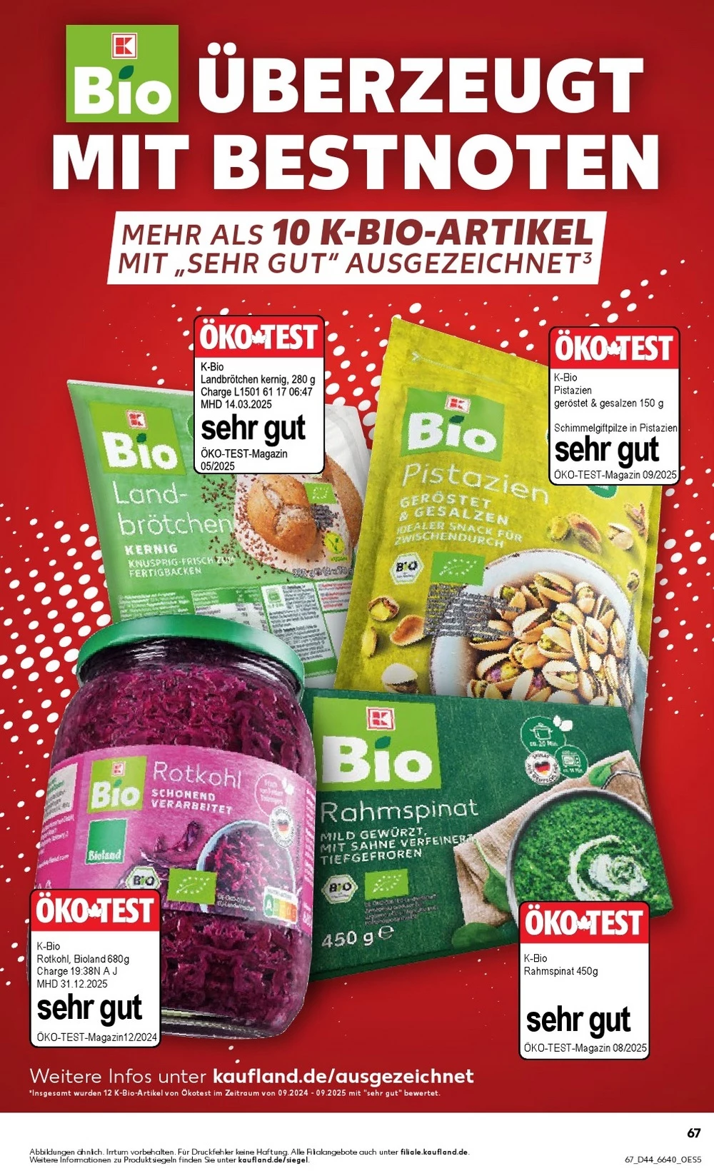kaufland prospekt oktober 30 november 5 67