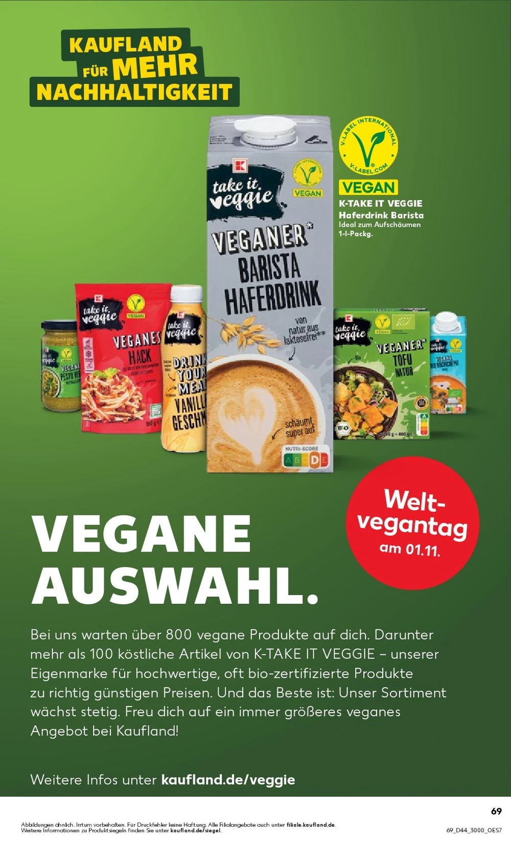 kaufland prospekt oktober 30 november 5 69