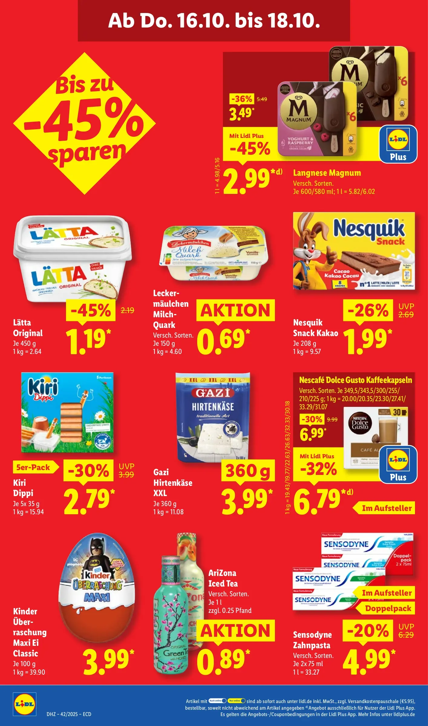 lidl prospekt oktober 13 18 68