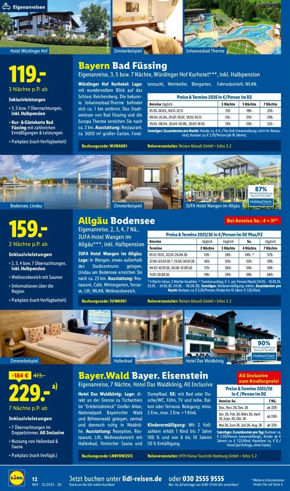 lidl reisen prospekt dezember 14