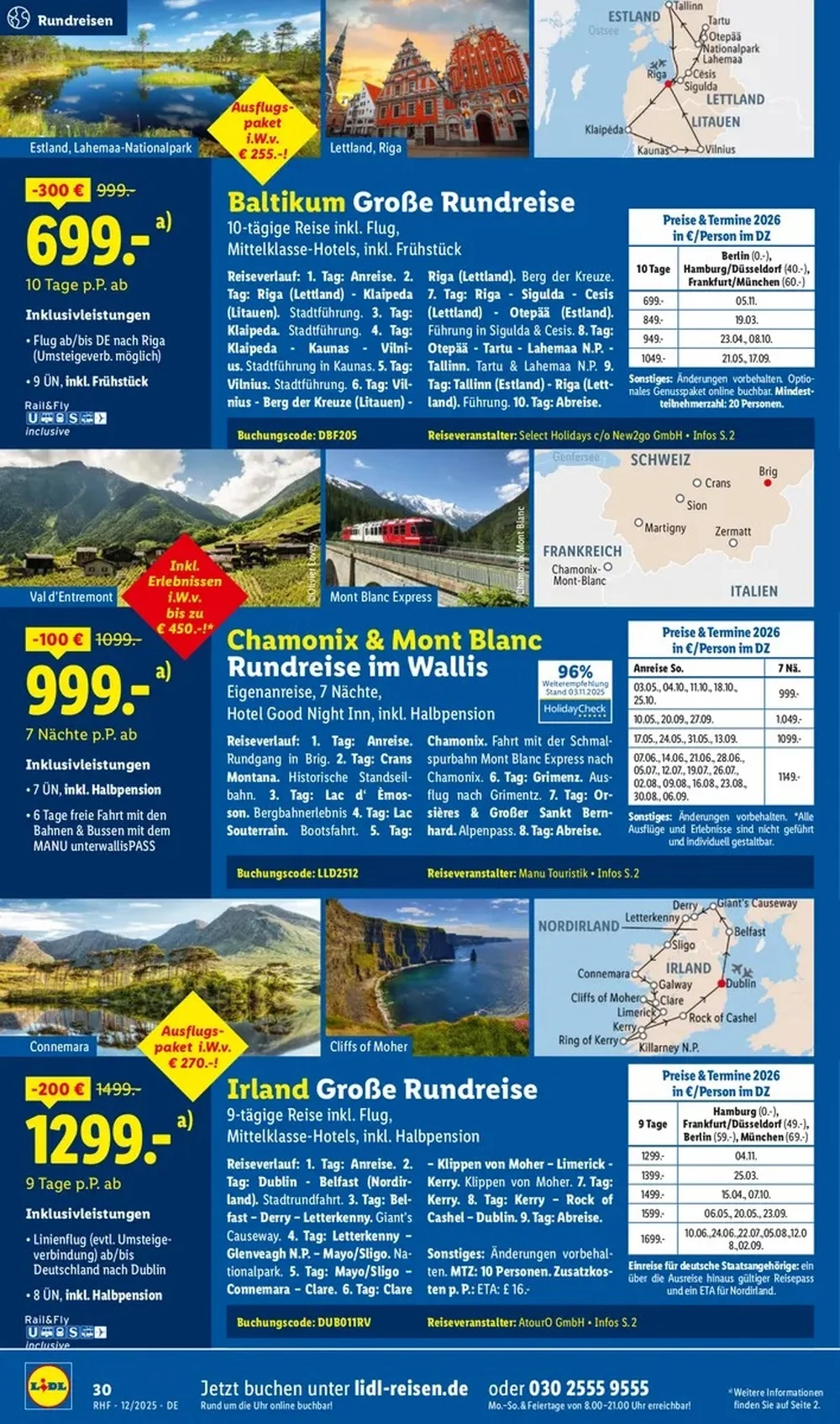 lidl reisen prospekt dezember 17
