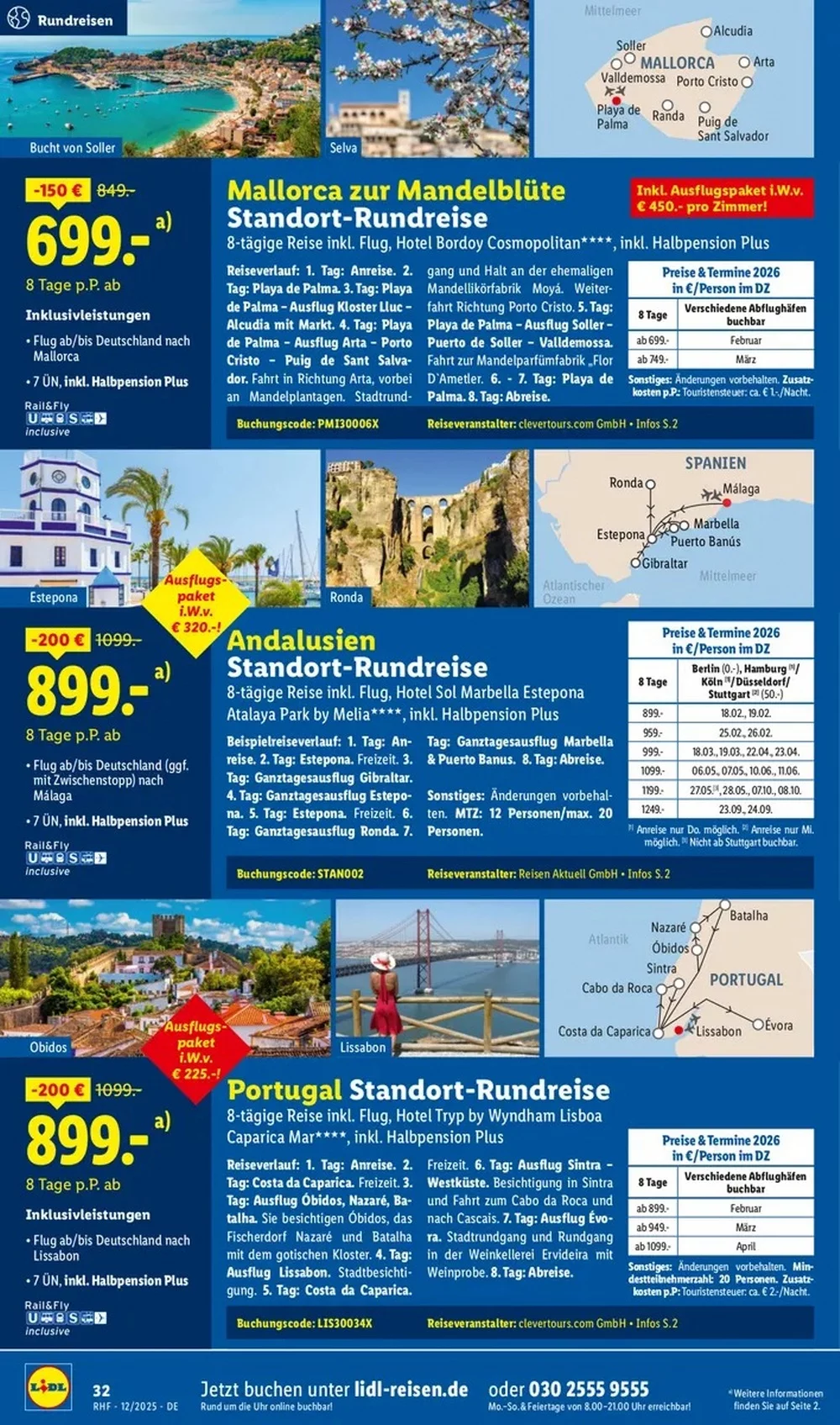 lidl reisen prospekt dezember 19