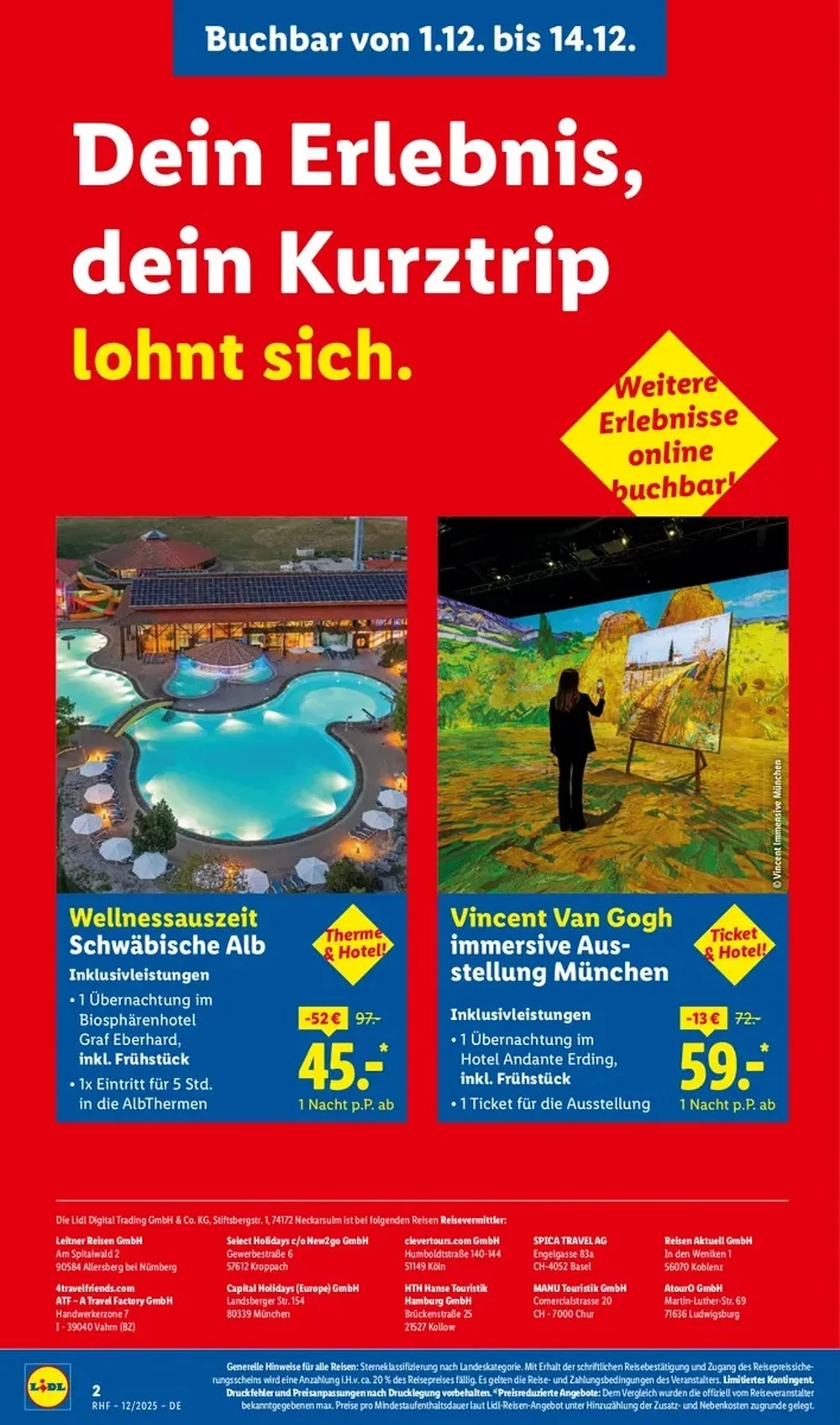 lidl reisen prospekt dezember 2