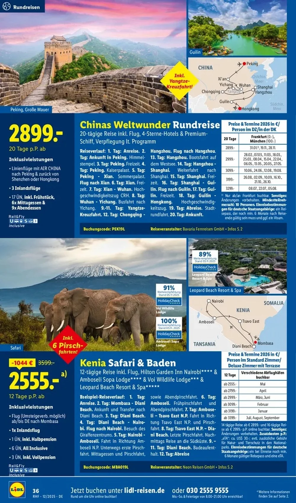 lidl reisen prospekt dezember 21