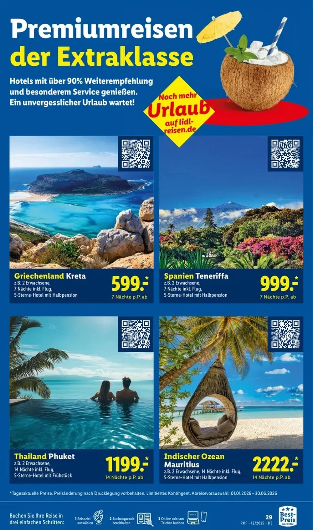 lidl reisen prospekt dezember 30