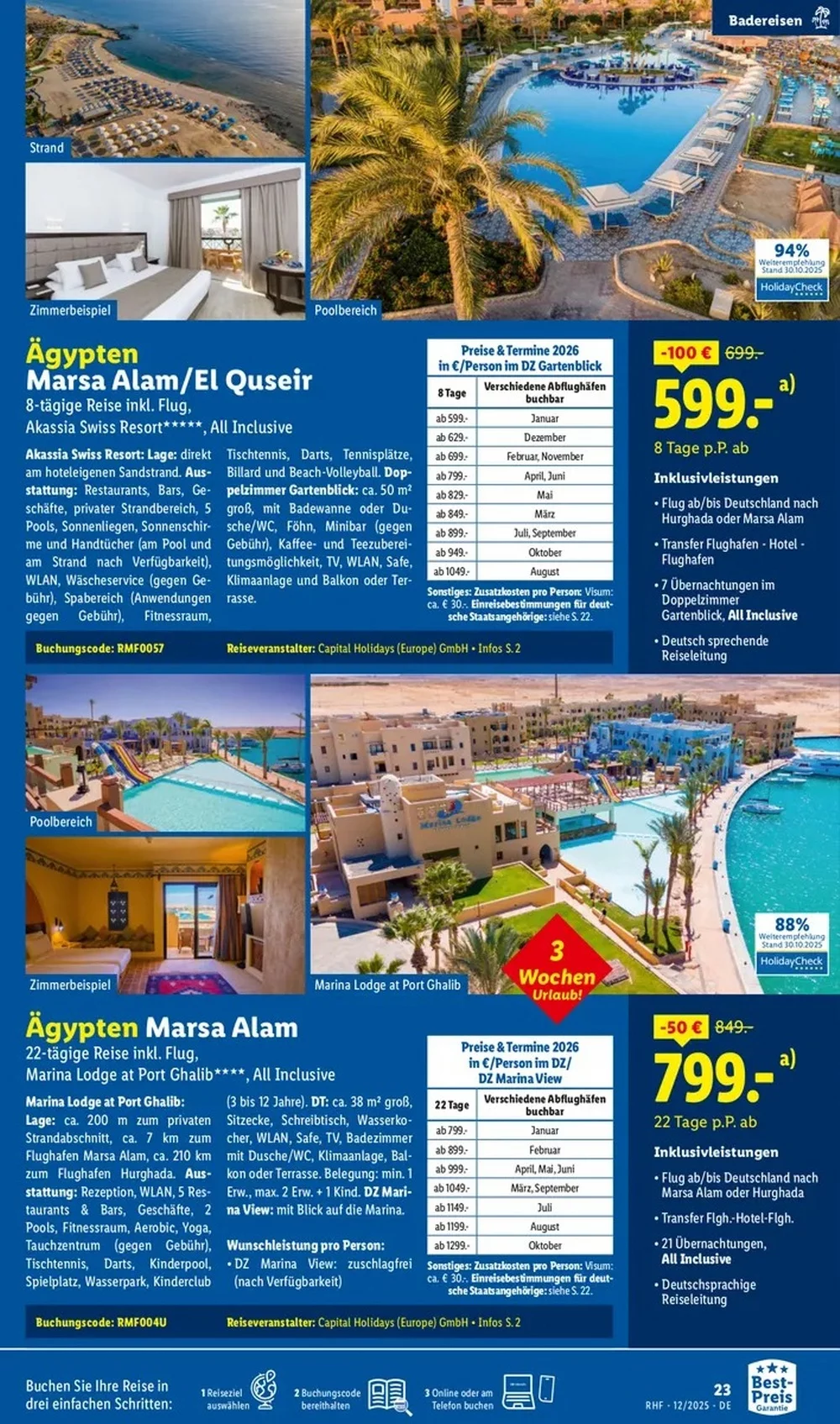 lidl reisen prospekt dezember 31